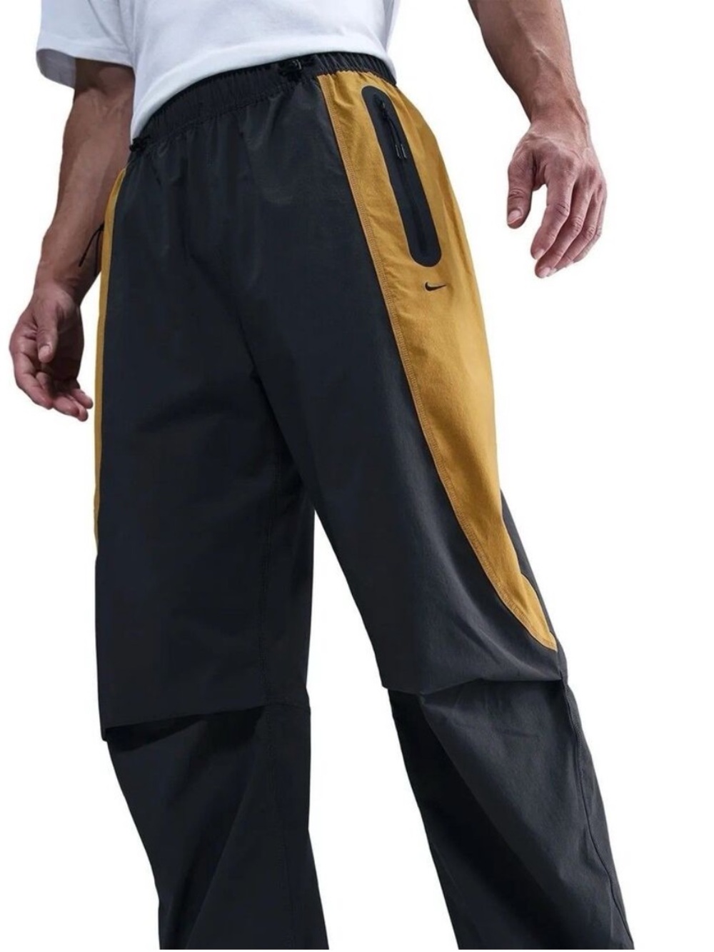 Nike Tech Men's Dri-FIT Woven Color-Block Oversized Pants IH8466-060
